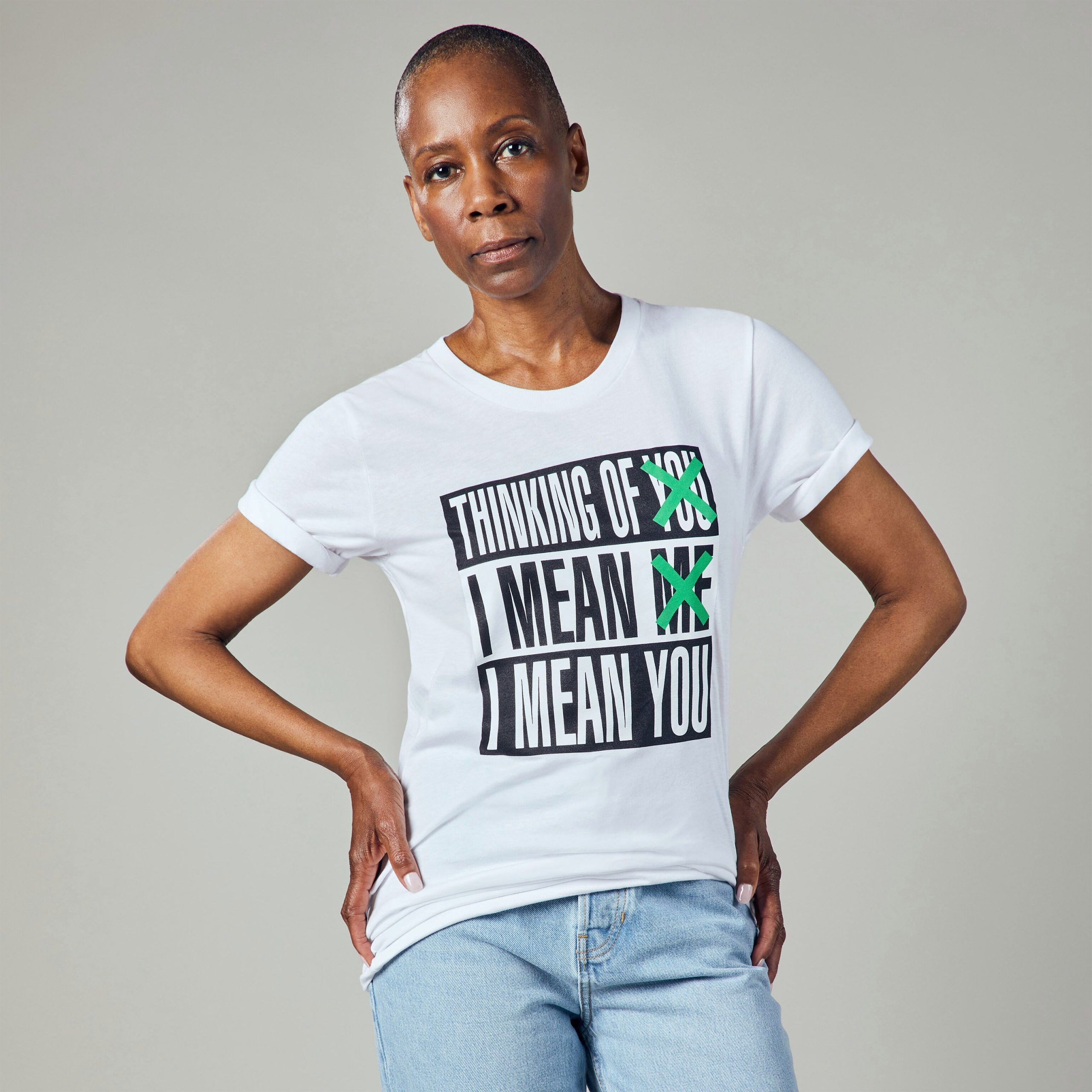 Barbara Kruger Cotton T-Shirt - Image 2