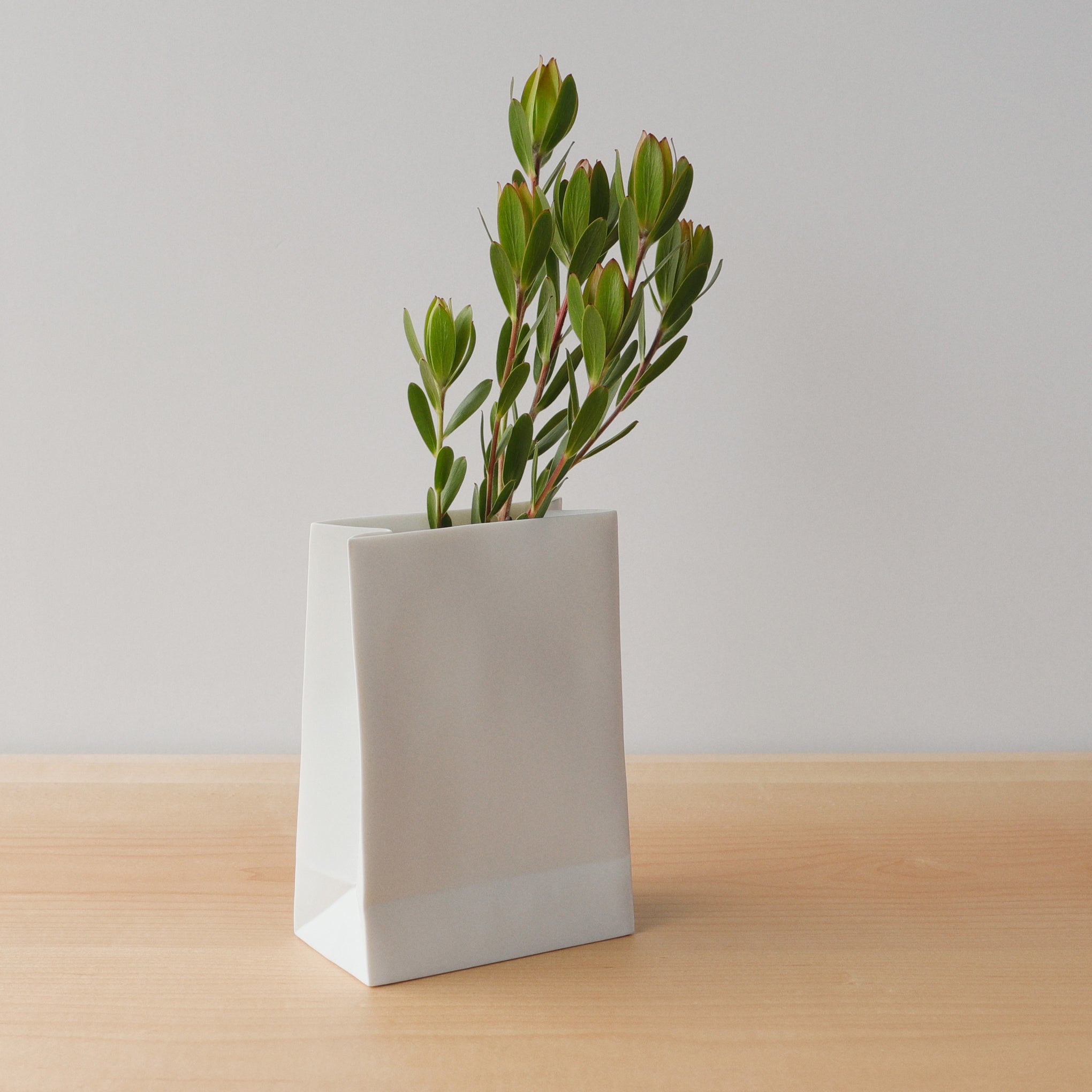 Paper Bag Porcelain Vase - Image 5