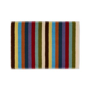 Dusen Dusen Bird Striped Cotton Towel - Hummingbird