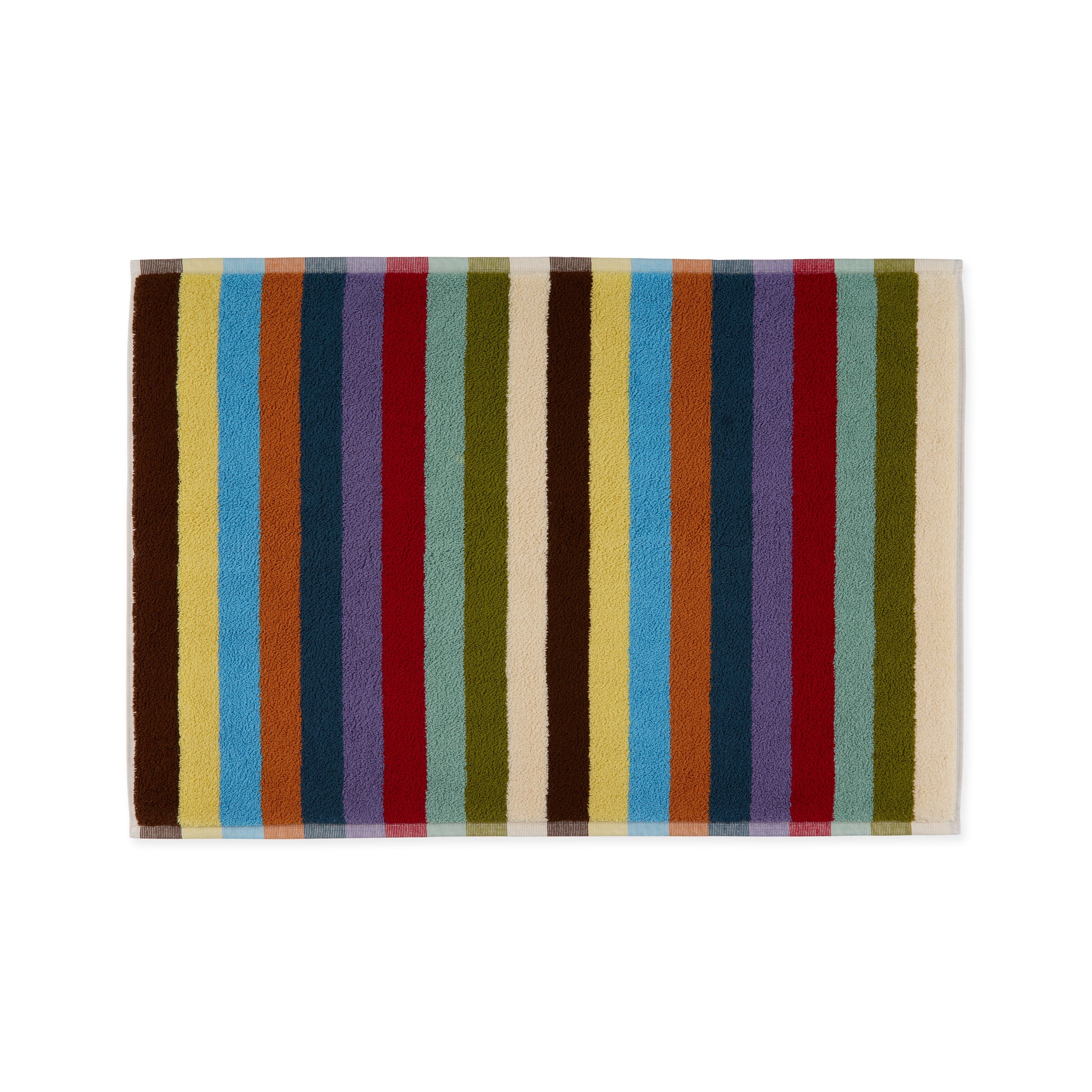 Dusen Dusen Bird Striped Cotton Towel - Hummingbird