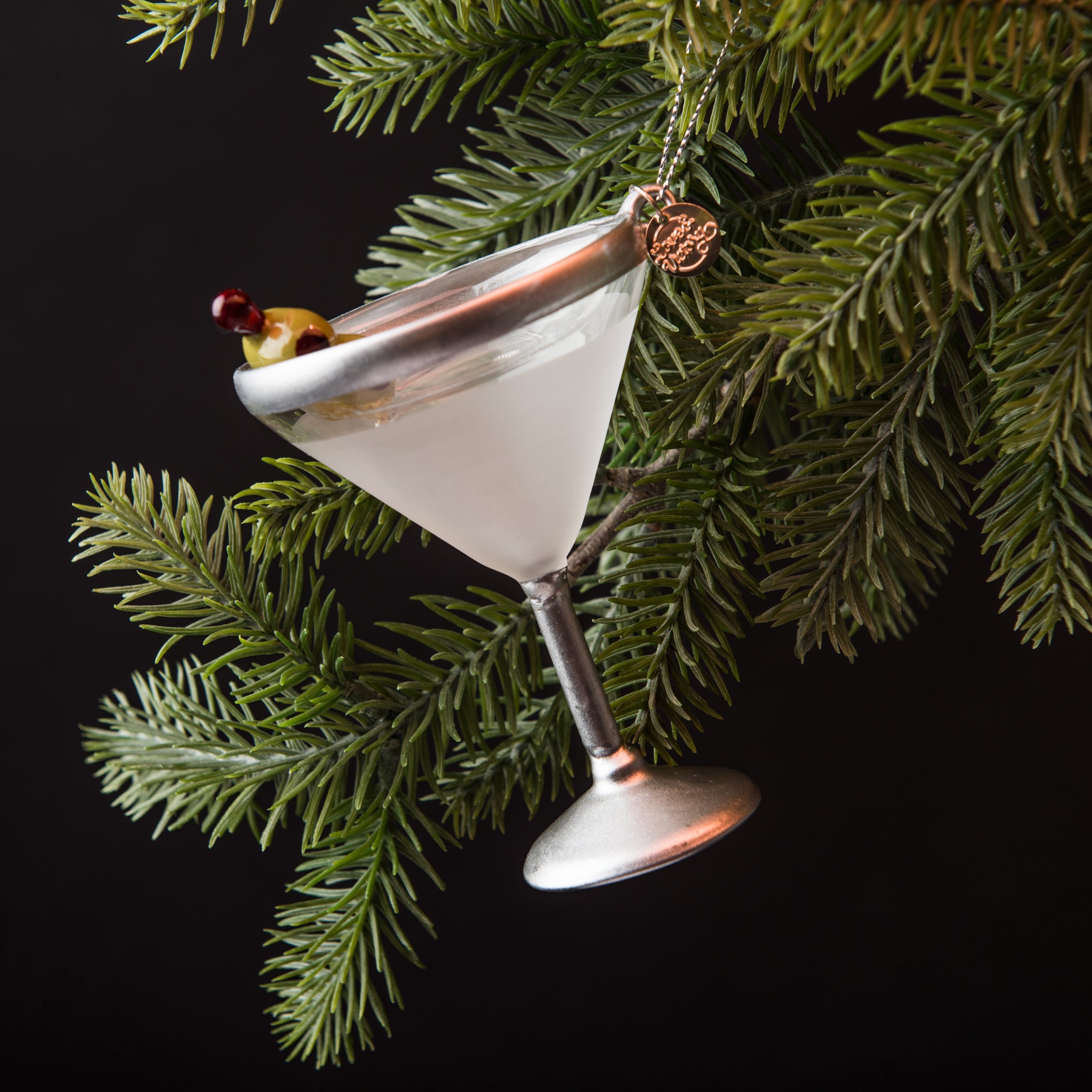 Cocktail Glass Holiday Ornament - Martini - Image 4