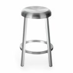 Emeco Za Stool - Brushed Aluminum