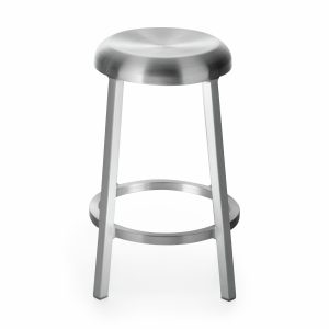 Emeco Za Stool - Brushed Aluminum