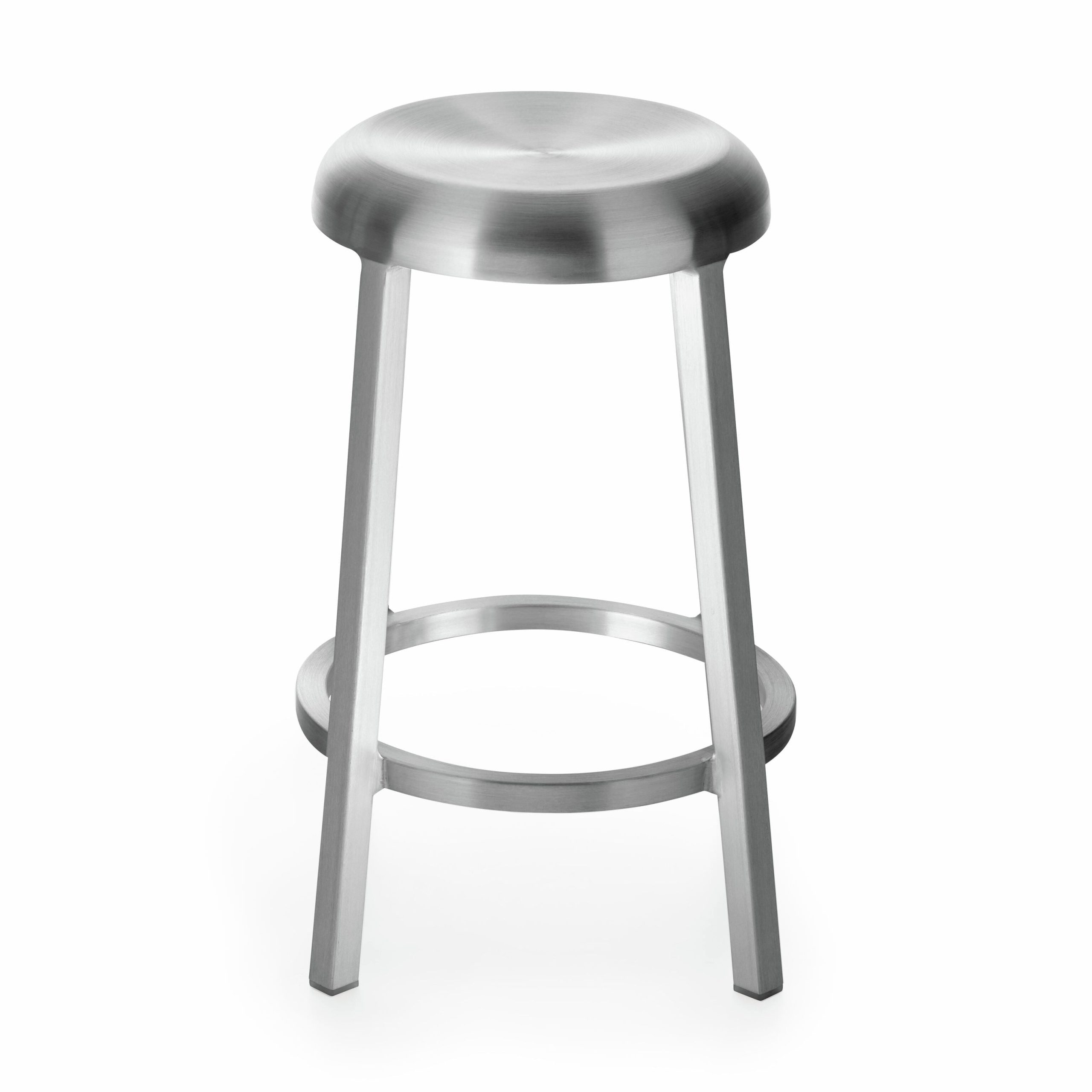 Emeco Za Stool - Brushed Aluminum