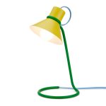 Loop de Loop Table Lamp - Yellow/ Green