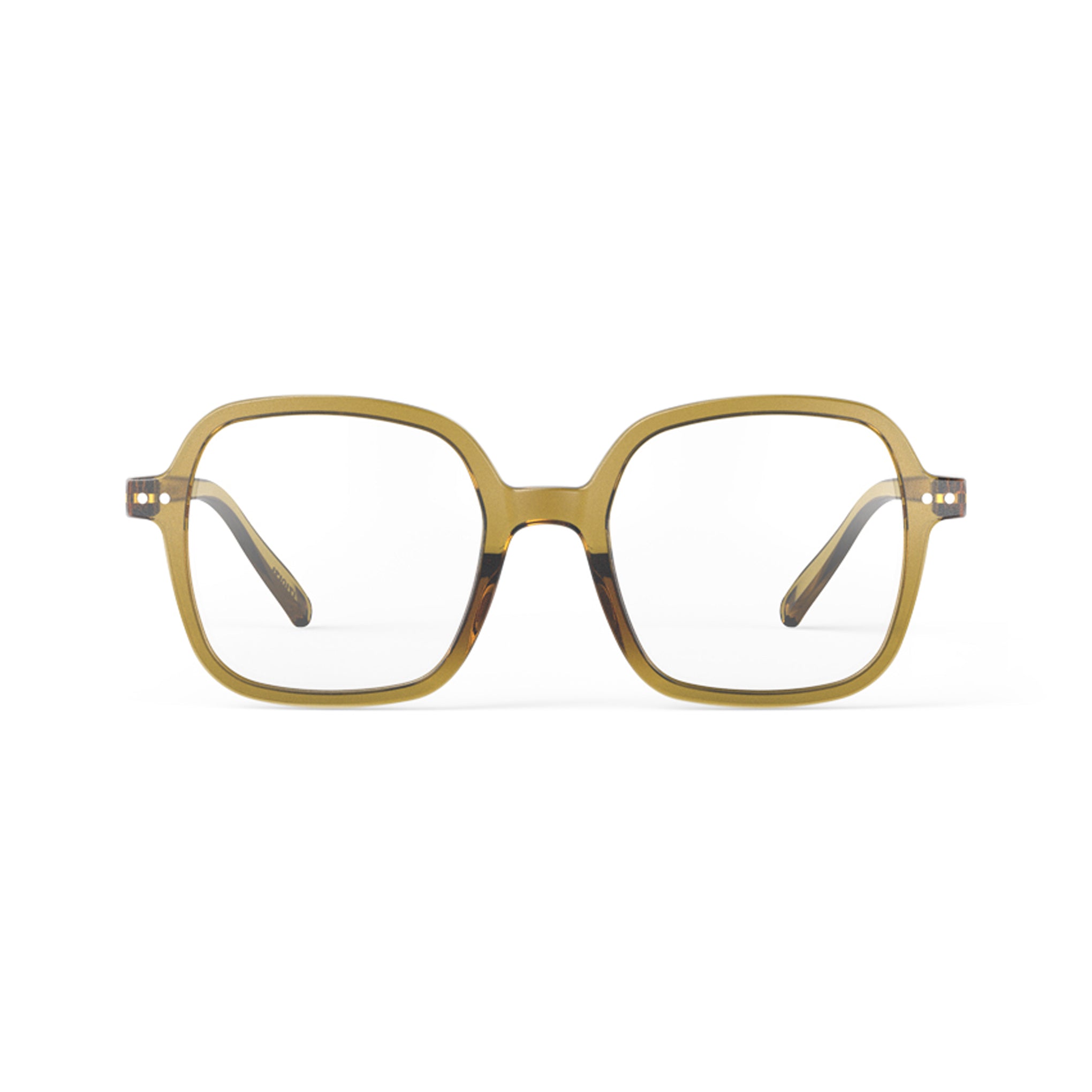 IZIPIZI Reading Glasses #Office - Golden Green