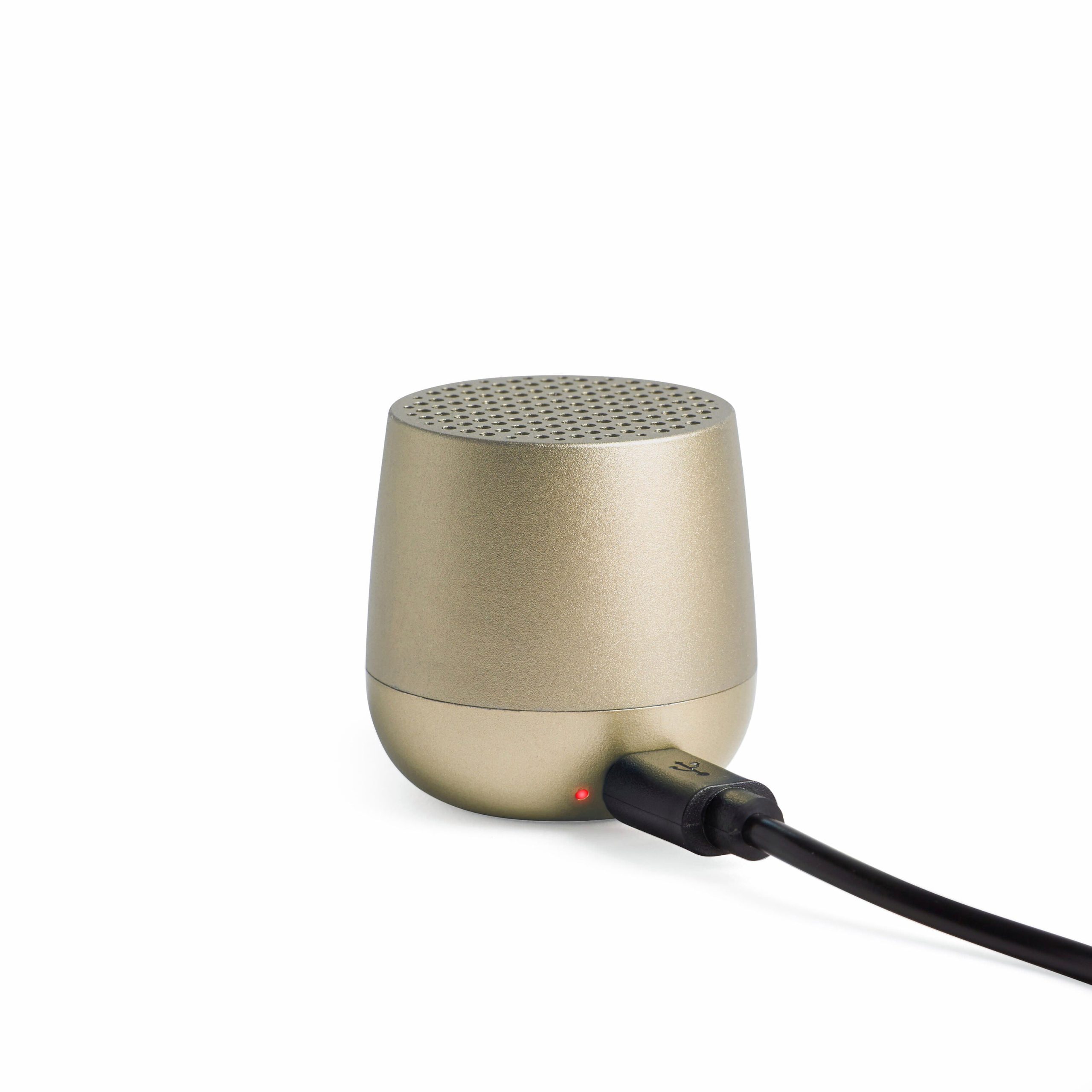 Lexon Mino+ Wireless Charging Speaker - Gold - Image 5