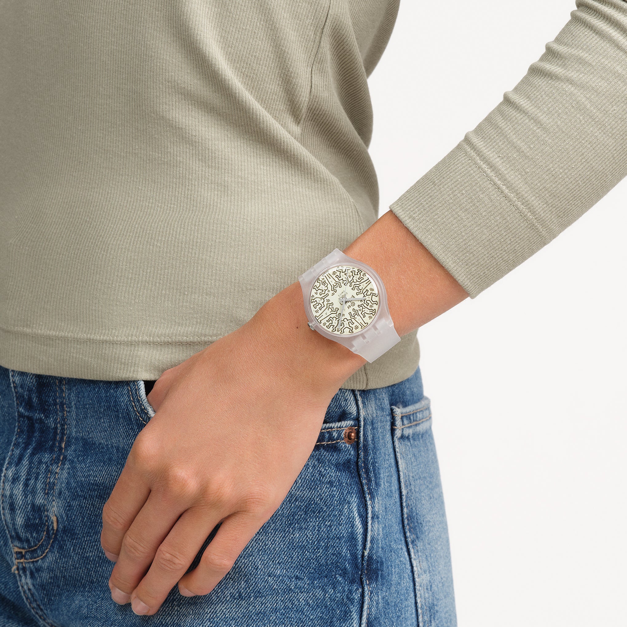 Swatch Keith Haring From The Archive Watch - Image 2