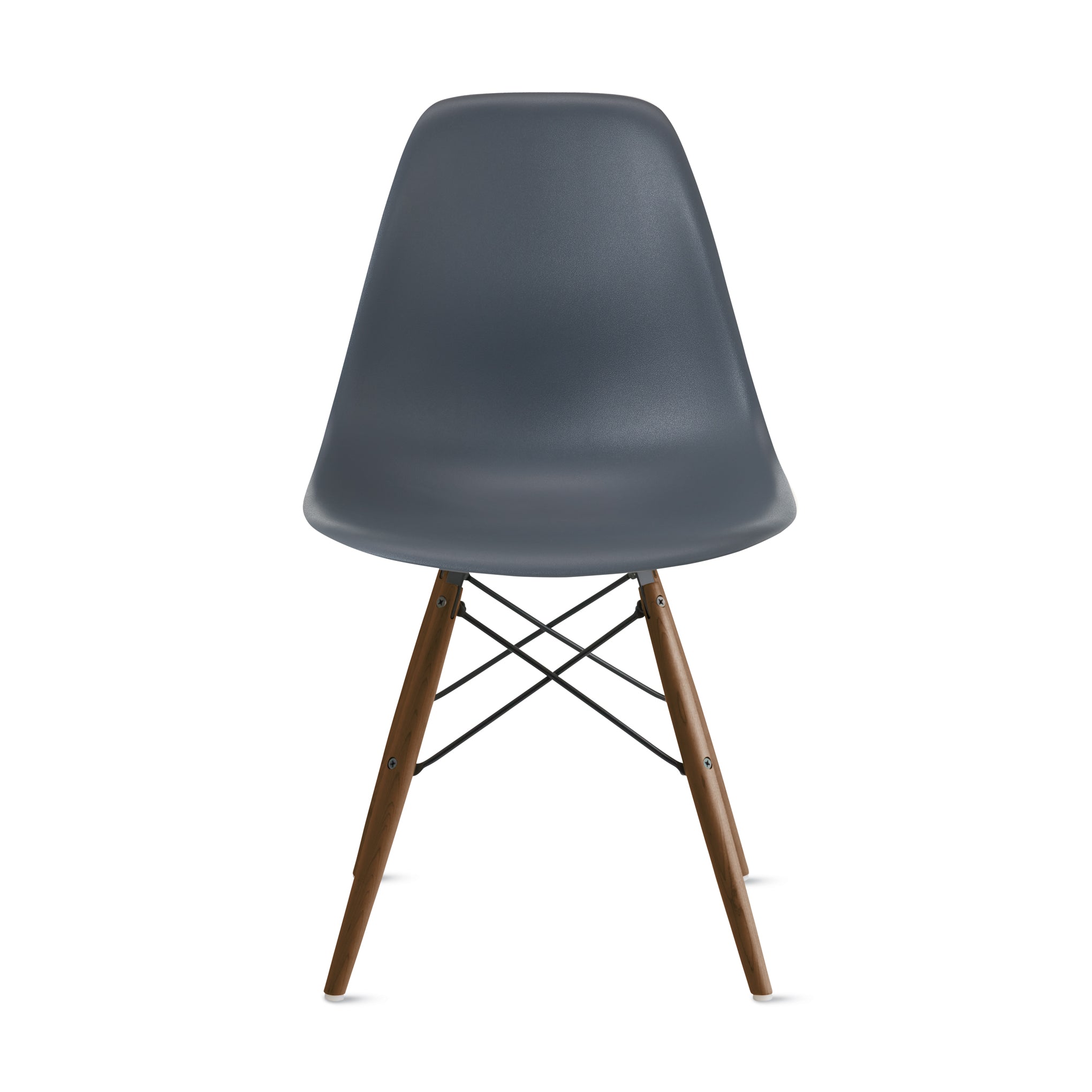 Eames® Molded Recycled Plastic Side Chair - Medium Gray - Image 2