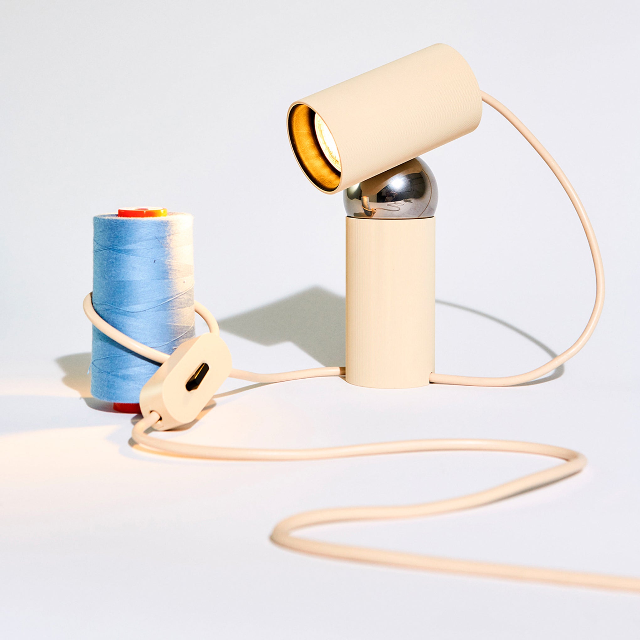 Bilboquet Table Lamp - Linen - Image 2