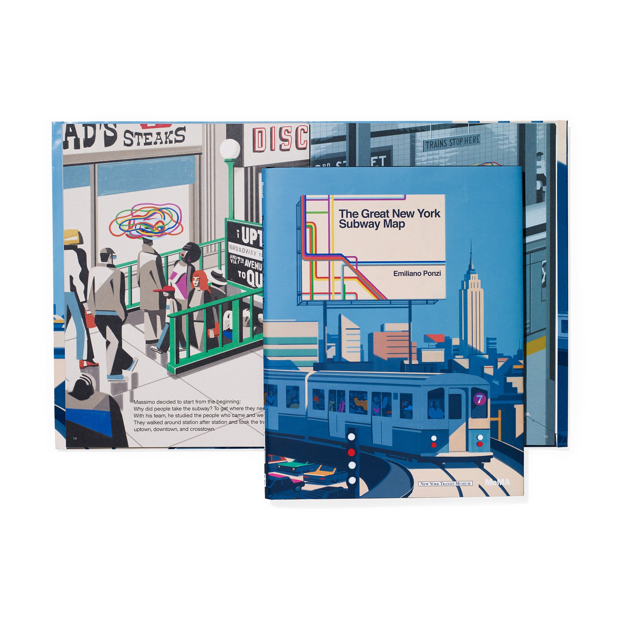 The Great New York Subway Map - Hardcover - Image 4