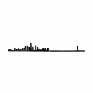 The Line Mini NYC Skyline Wall Decor