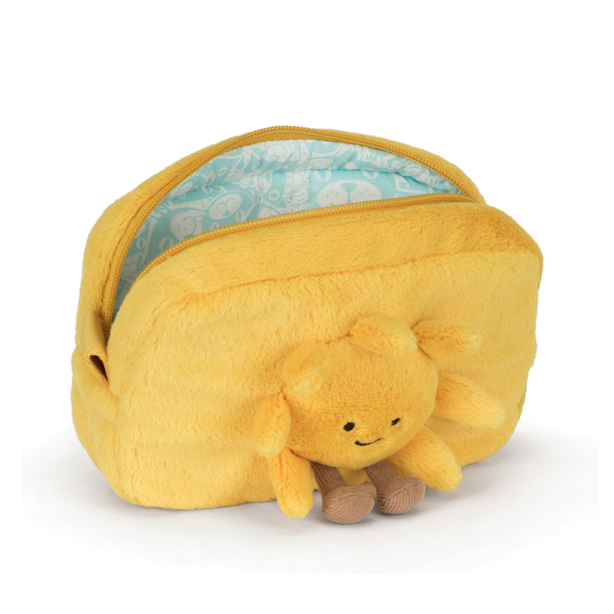 Jellycat Plush Zipper Pouch - Sun - Image 2