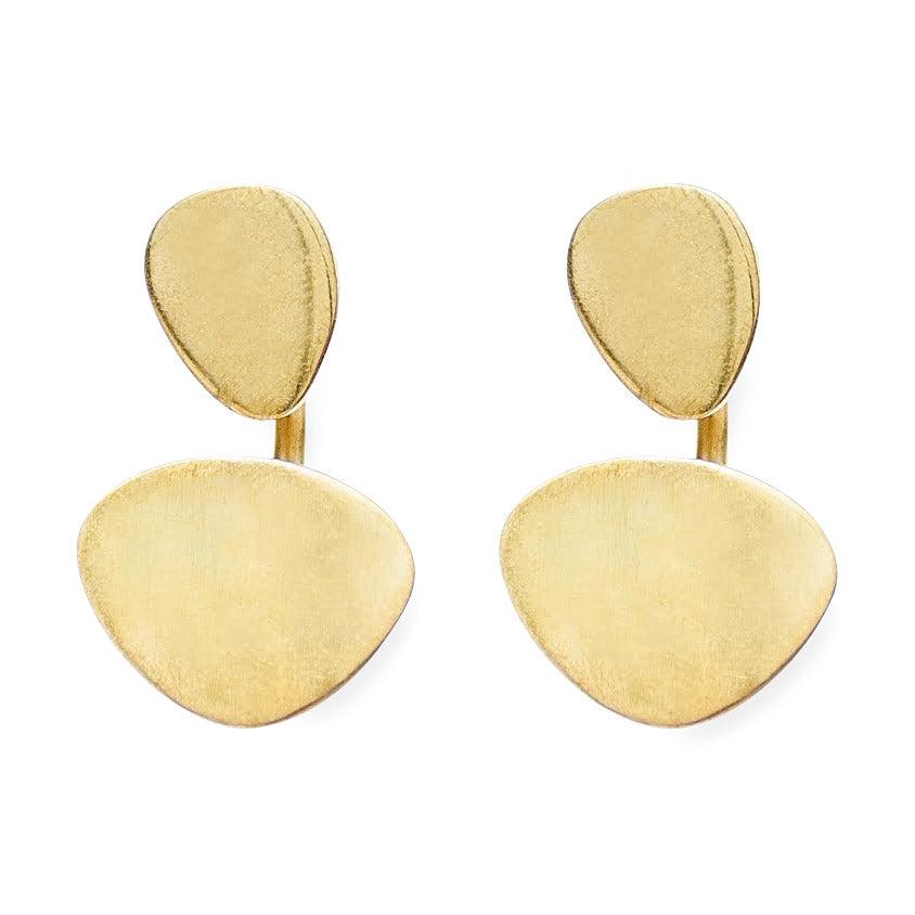 Soko Sabi Moon Jacket Earrings