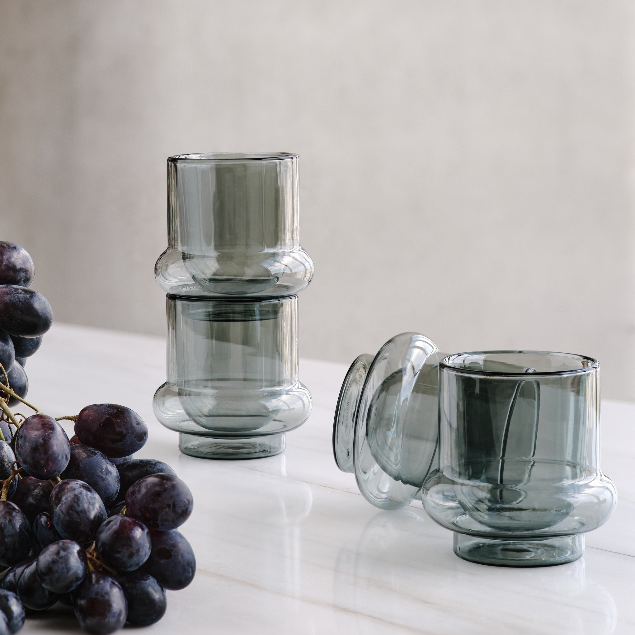 Tom Dixon Bump Insulated Glass Coffee Cups - Set of 2 - Image 2