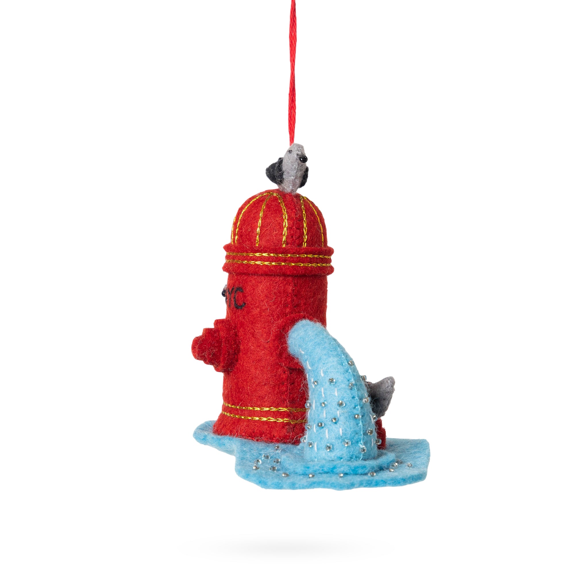 NYC Felt Ornament - Fire Hydrant - Image 3