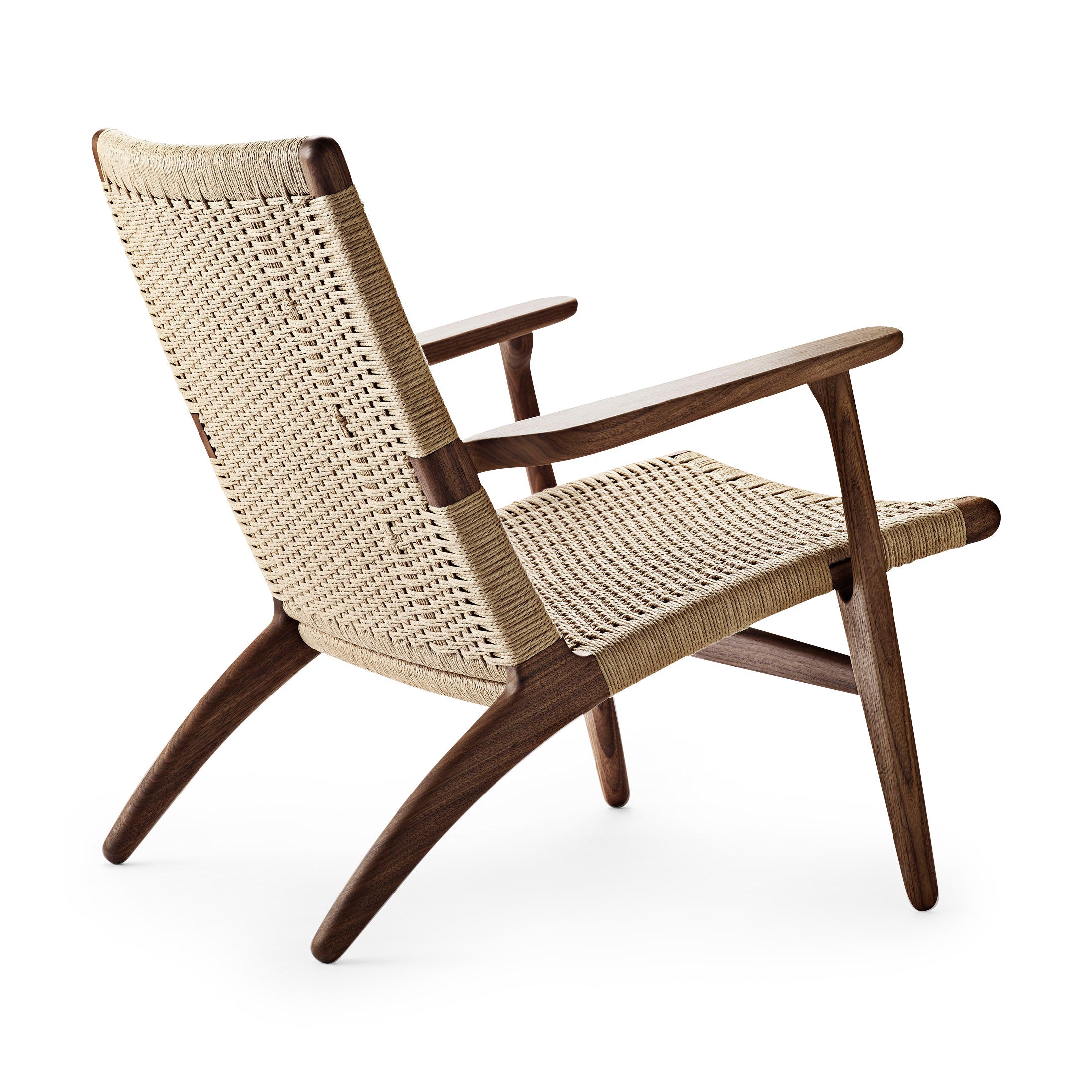 CH25 Lounge Chair - Walnut Oil - Image 3