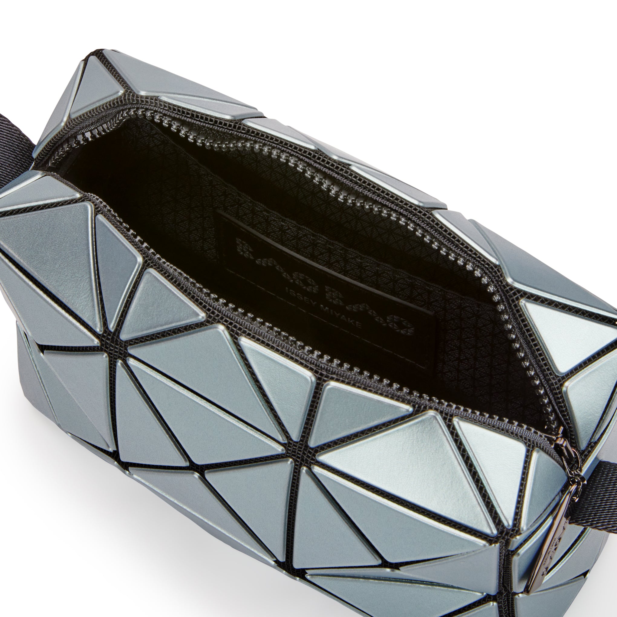 BAO BAO ISSEY MIYAKE Metallic Cuboid Crossbody Bag - Light Blue - Image 6