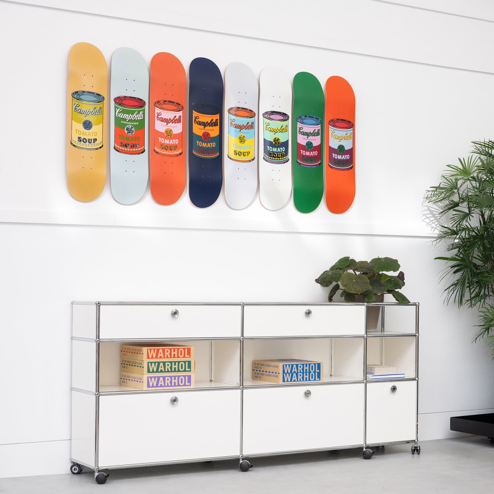 Andy Warhol: Skateboard Colored Campbell's Soup Cans - Eggplant - Image 4