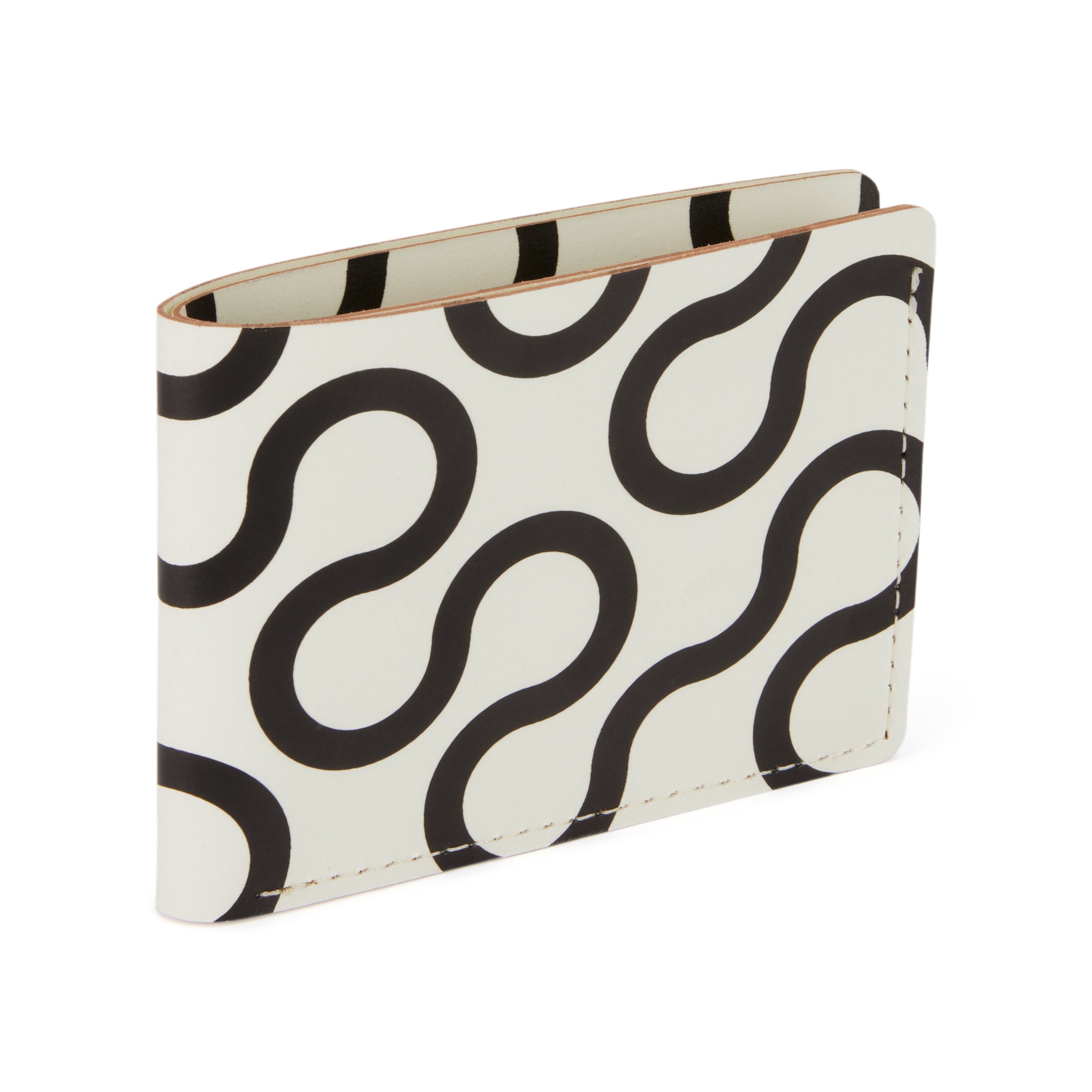 Dusen Dusen Recycled Leather Billfold Wallet - Arc - Image 4