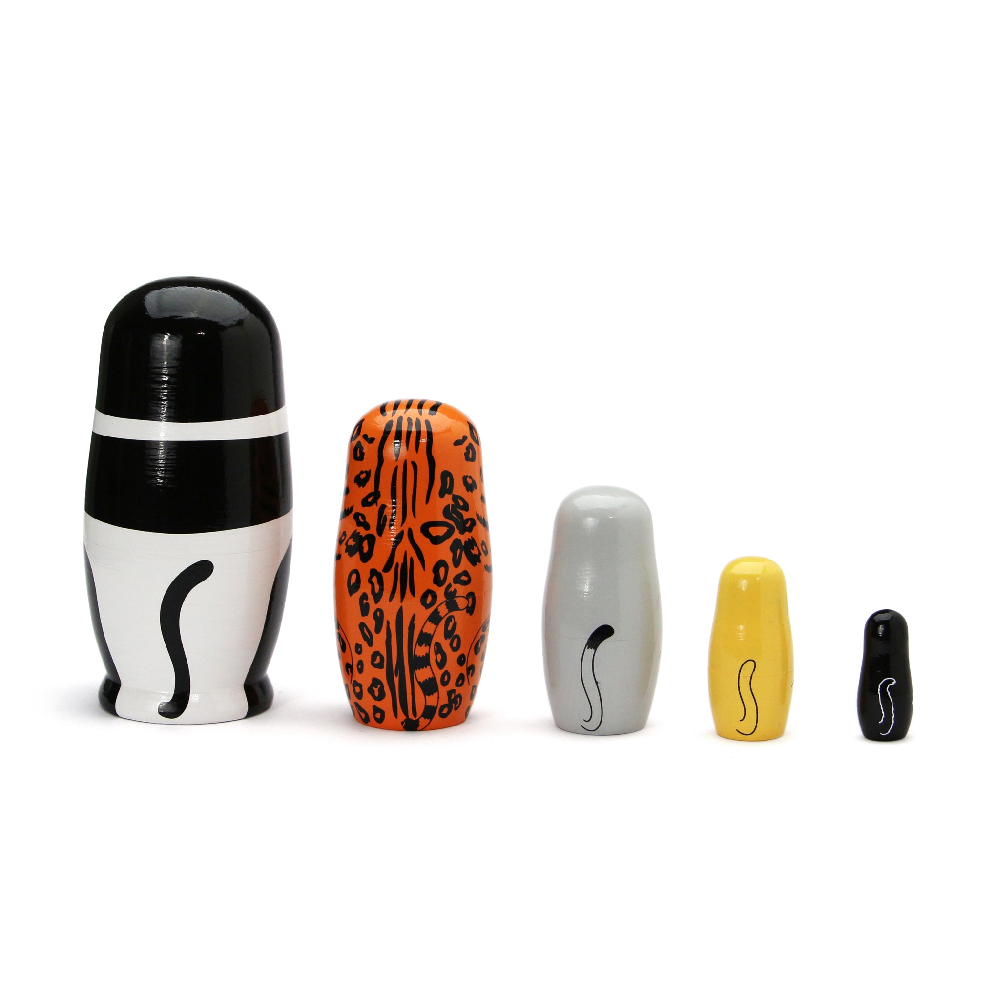 Nesting Cats Set - Set of 5 - Image 2