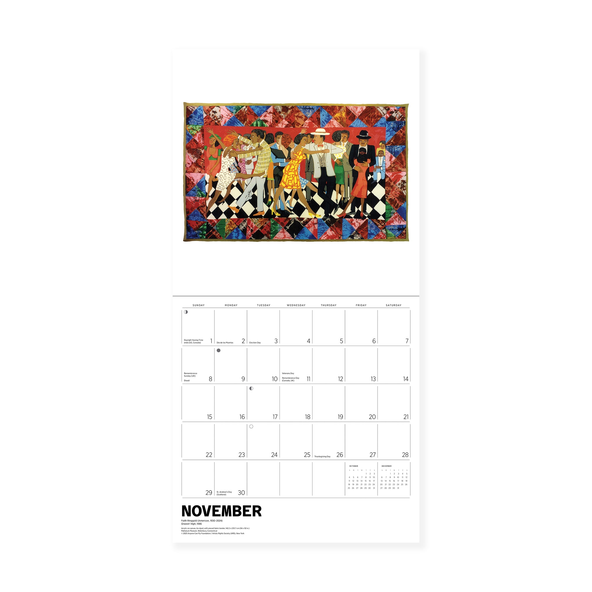 2026 Faith Ringgold Wall Calendar - Image 6