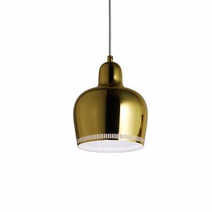 Artek Aalto Golden Bell A330S Pendant Light - Brass