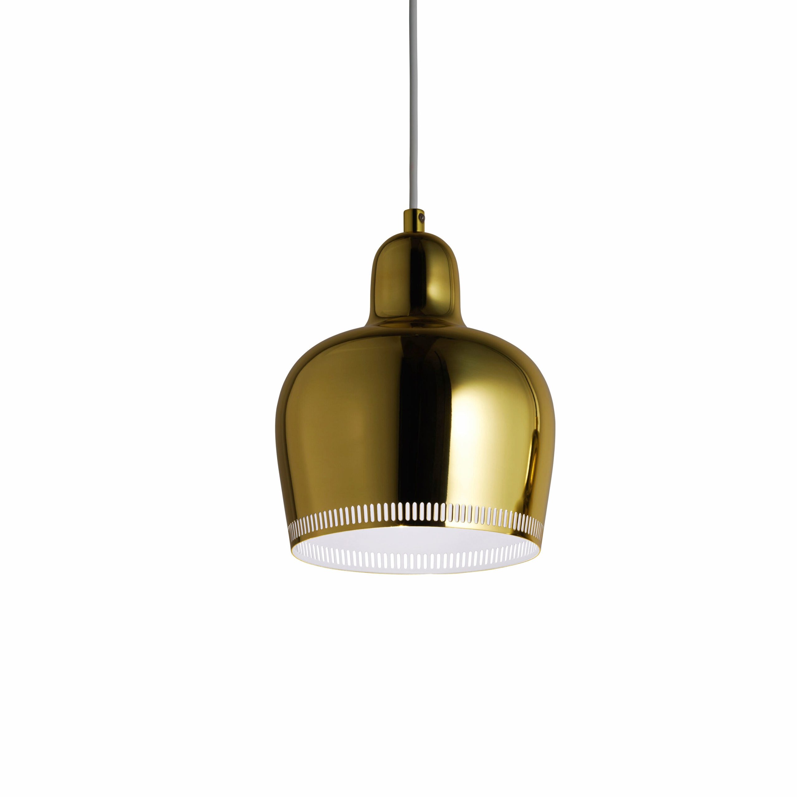 Artek Aalto Golden Bell A330S Pendant Light - Brass