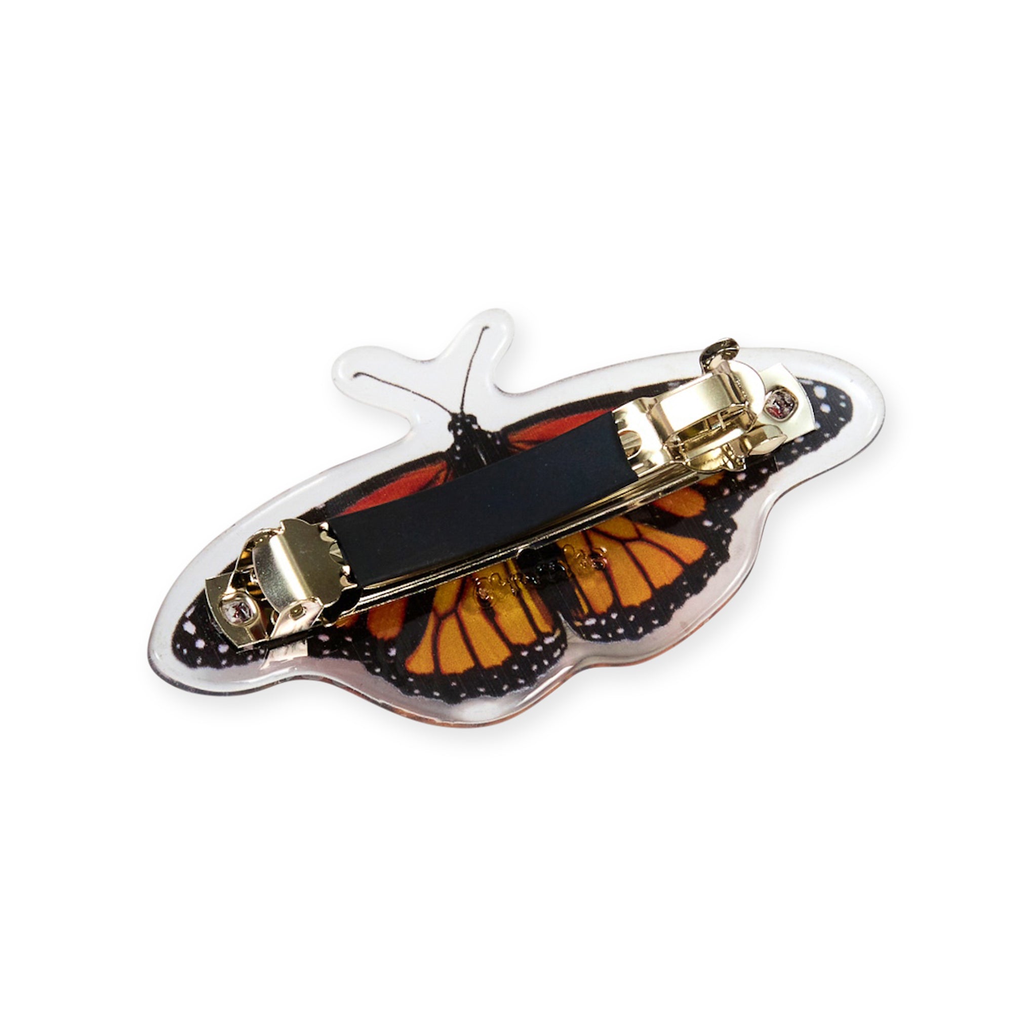 Chunks Monarch Butterfly Hair Barrette - Image 4