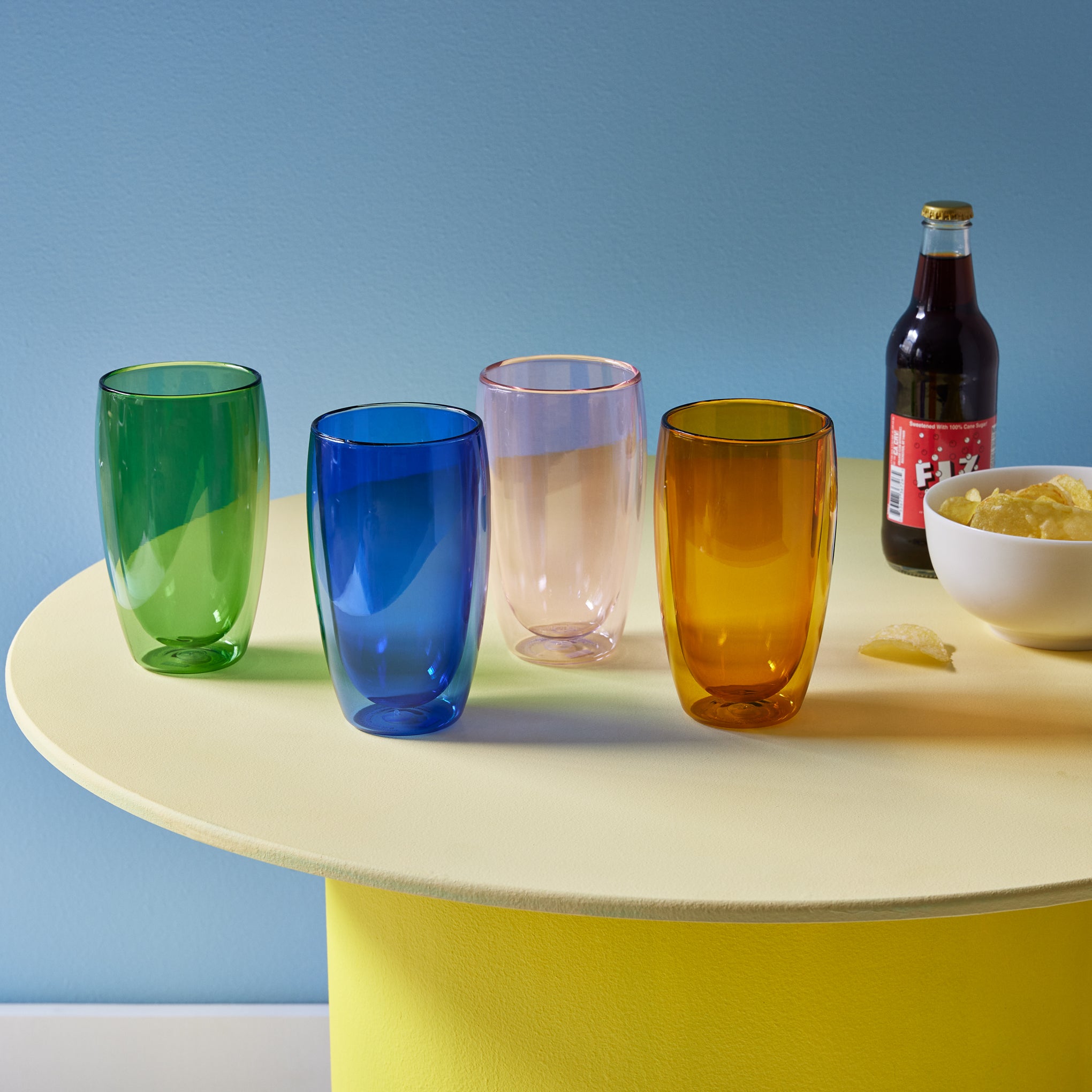 Bodum Pavina Double-Wall Glasses - Set of 4 - Large - Image 4