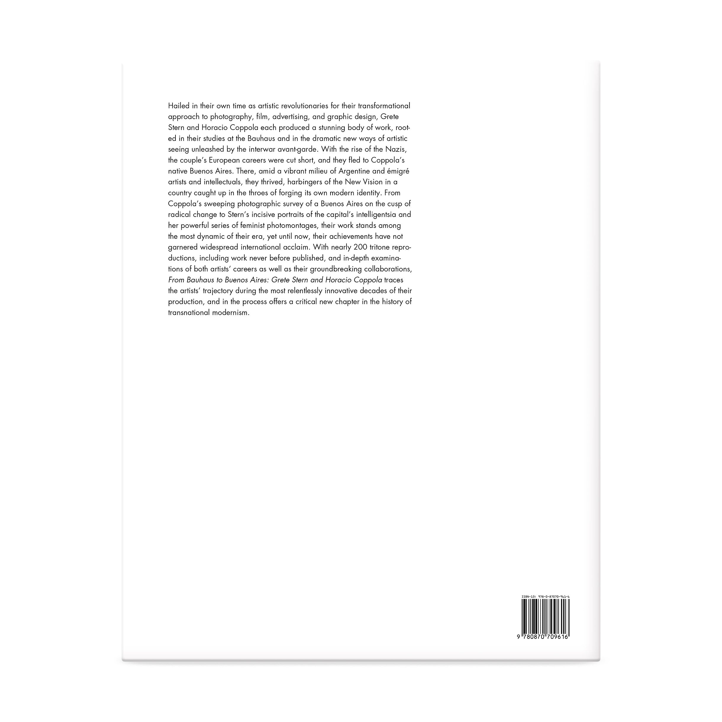 From Bauhaus to Buenos Aires: Grete Stern & Horacio Coppola - Hardcover - Image 2