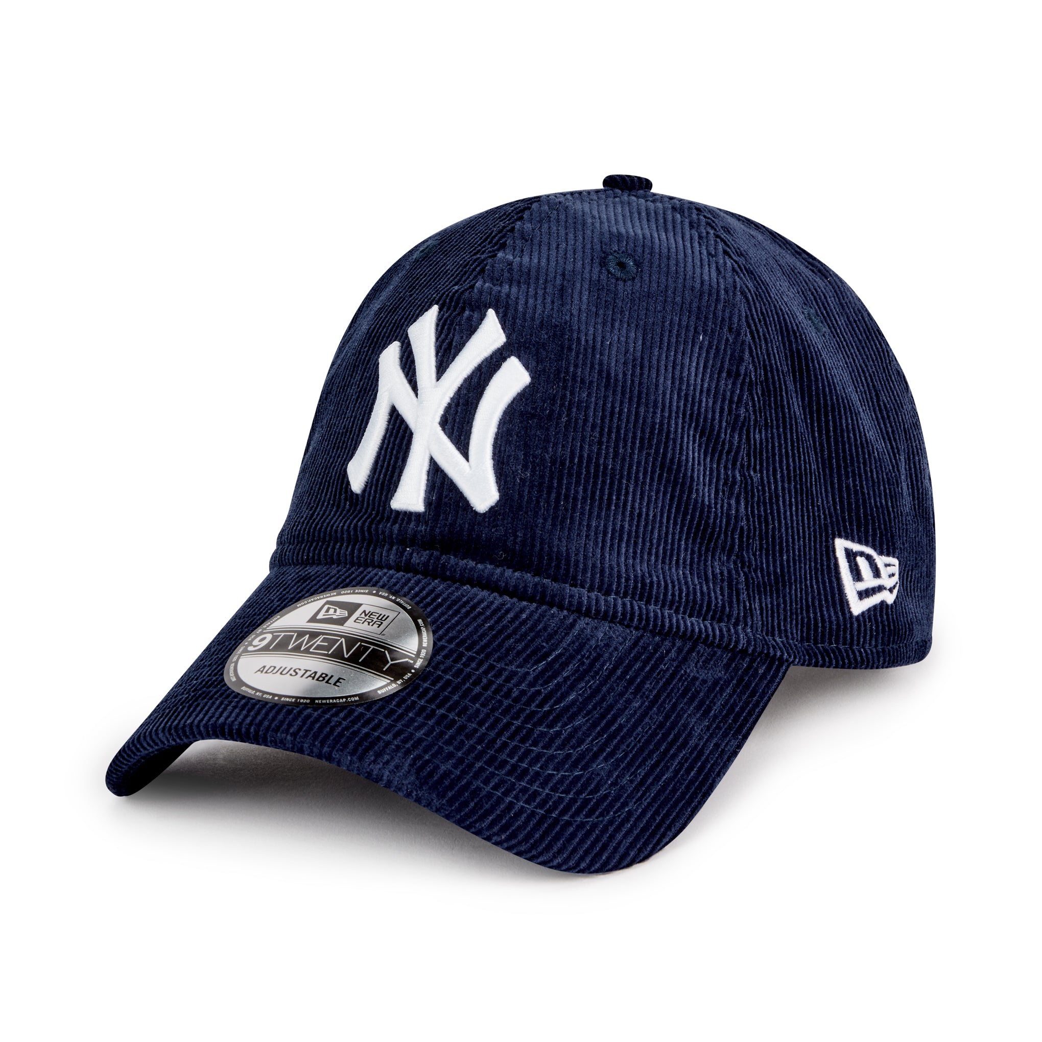 MoMA NY Yankees 9TWENTY Corduroy Adjustable Baseball Cap - Navy - Image 3