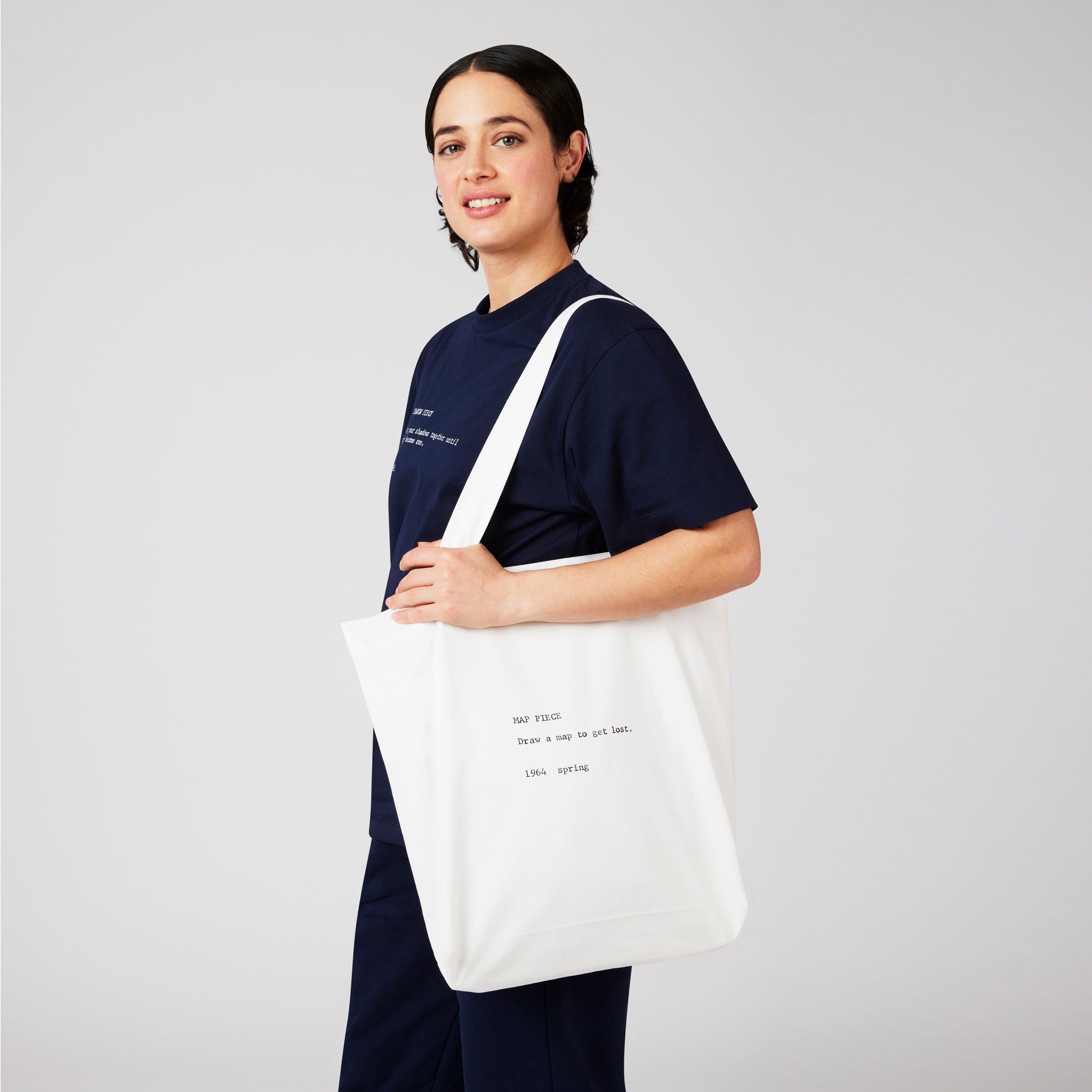 PANGAIA Yoko Ono Map Piece Tote Bag - Image 6