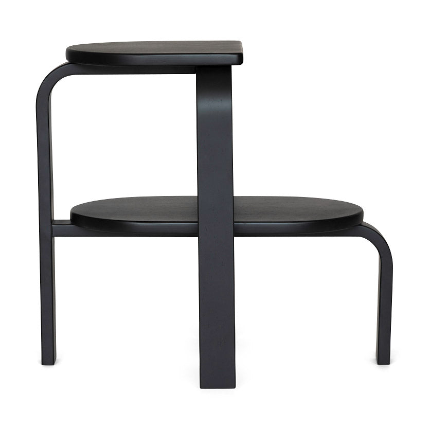 Altura Step Stool & Side Table - Black - Image 3