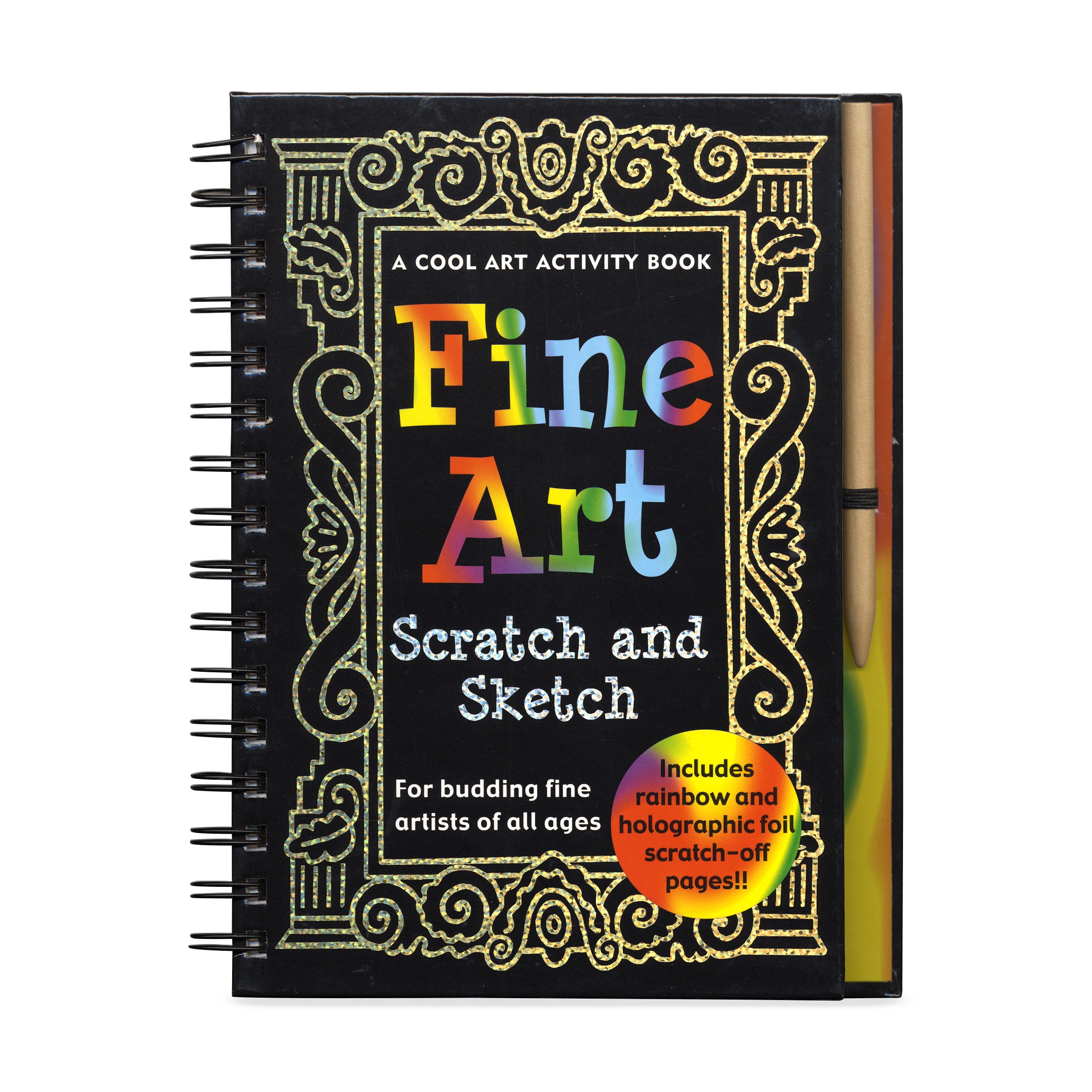 Fine Art Scratch and Sketch: A Cool Art Activity Book for Budding Fine Artists of All Ages.