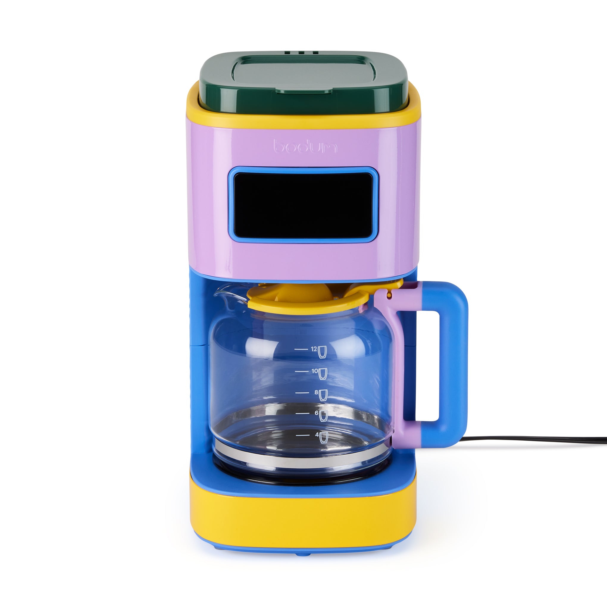 Bodum Programmable 12-Cup Coffee Maker - Blue/ Multi - Image 3