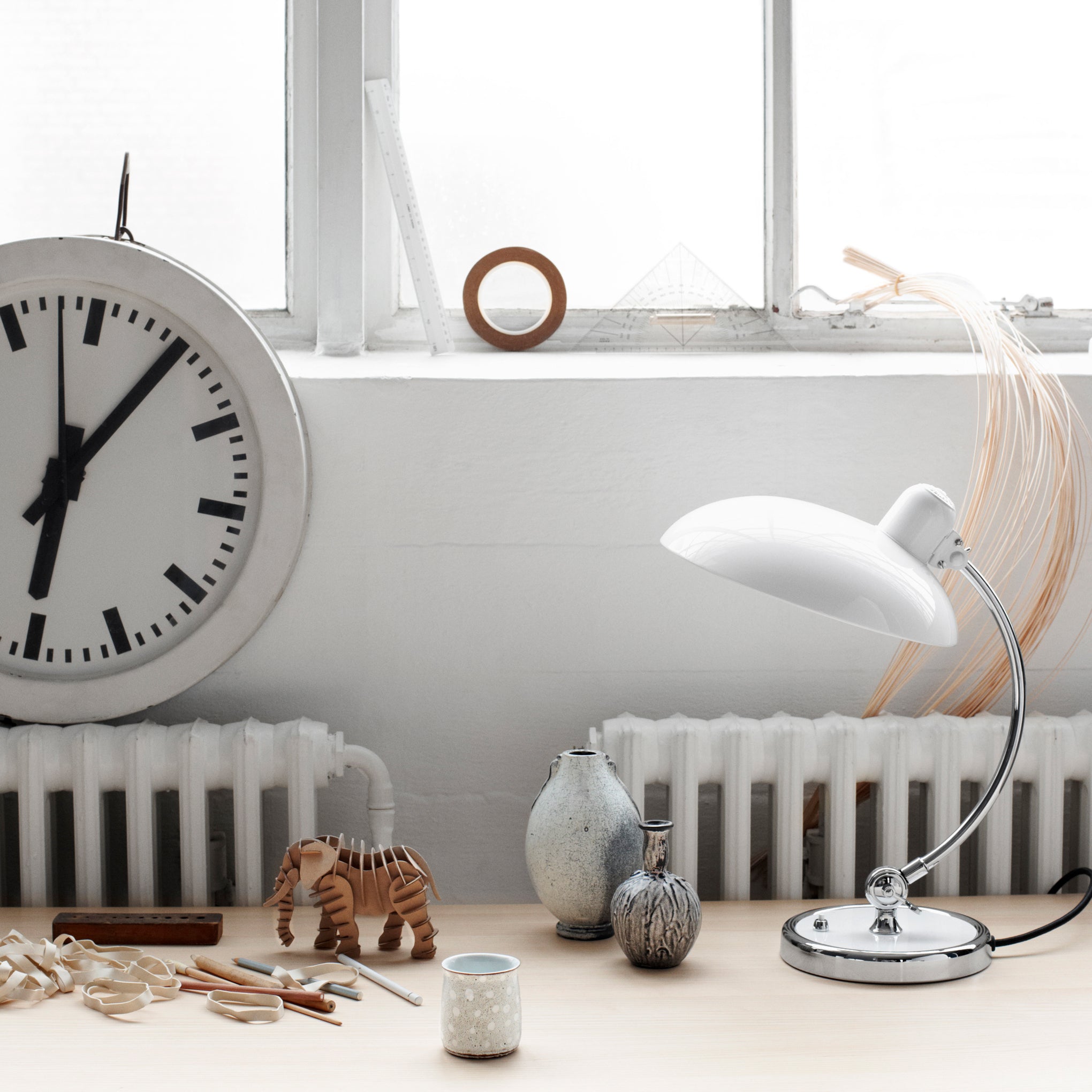 Kaiser-idell 6331 Luxus Table Lamp - Gloss White - Image 2