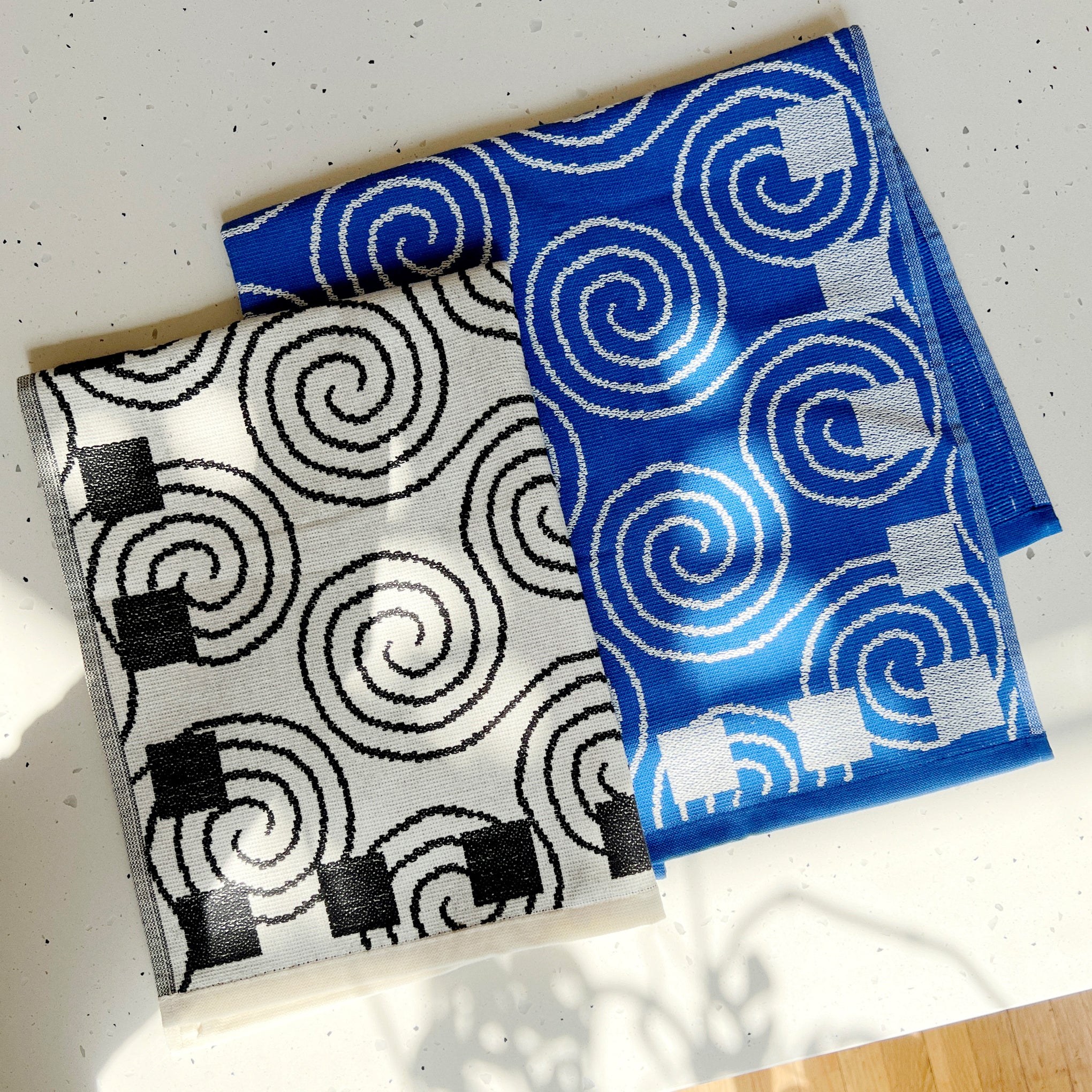 Dusen Dusen Cotton Dish Towels - Set of 2 - Spiral - Image 3