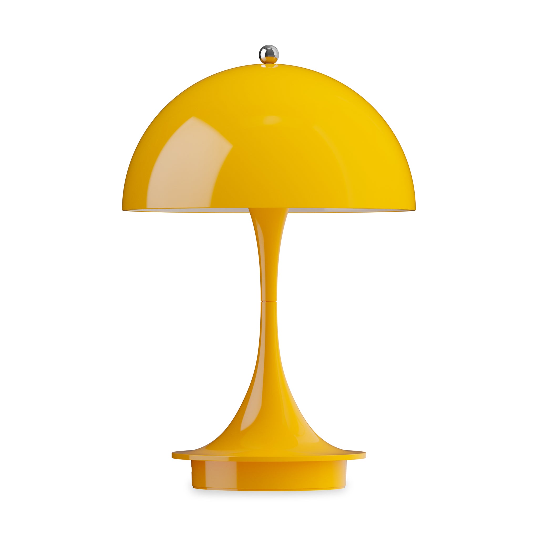 Panthella 160 Portable Table Lamp - Yellow - Image 3