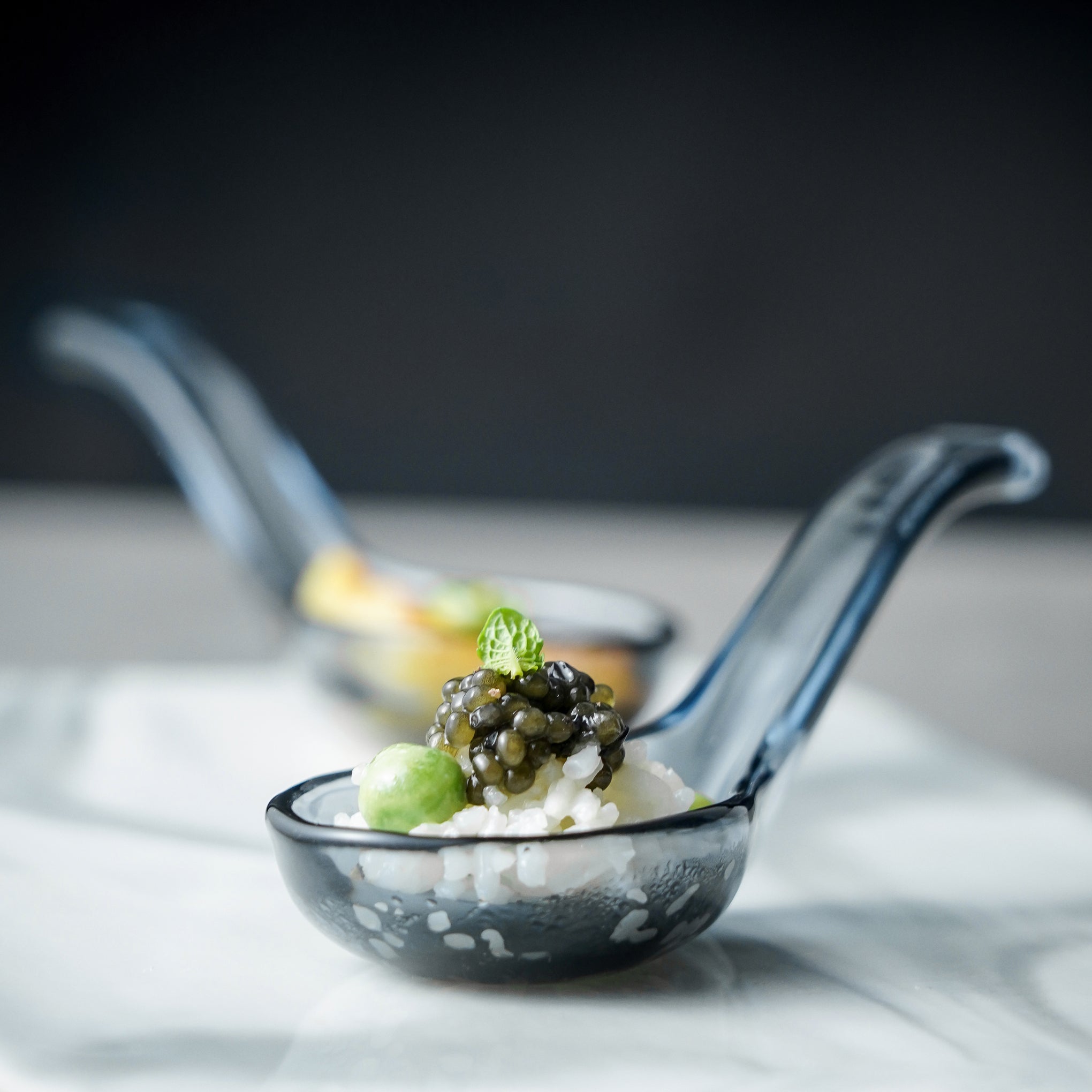 Soop Glass Soup Spoons - Set of 2 - Image 6