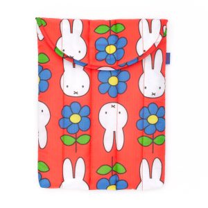 Miffy Baggu Puffy Recycled Nylon Laptop Sleeve