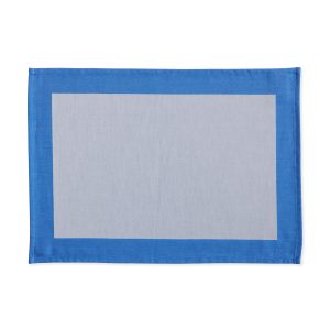 HAY Ram Cotton Placemat - Blue