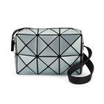BAO BAO ISSEY MIYAKE Metallic Cuboid Crossbody Bag - Light Blue