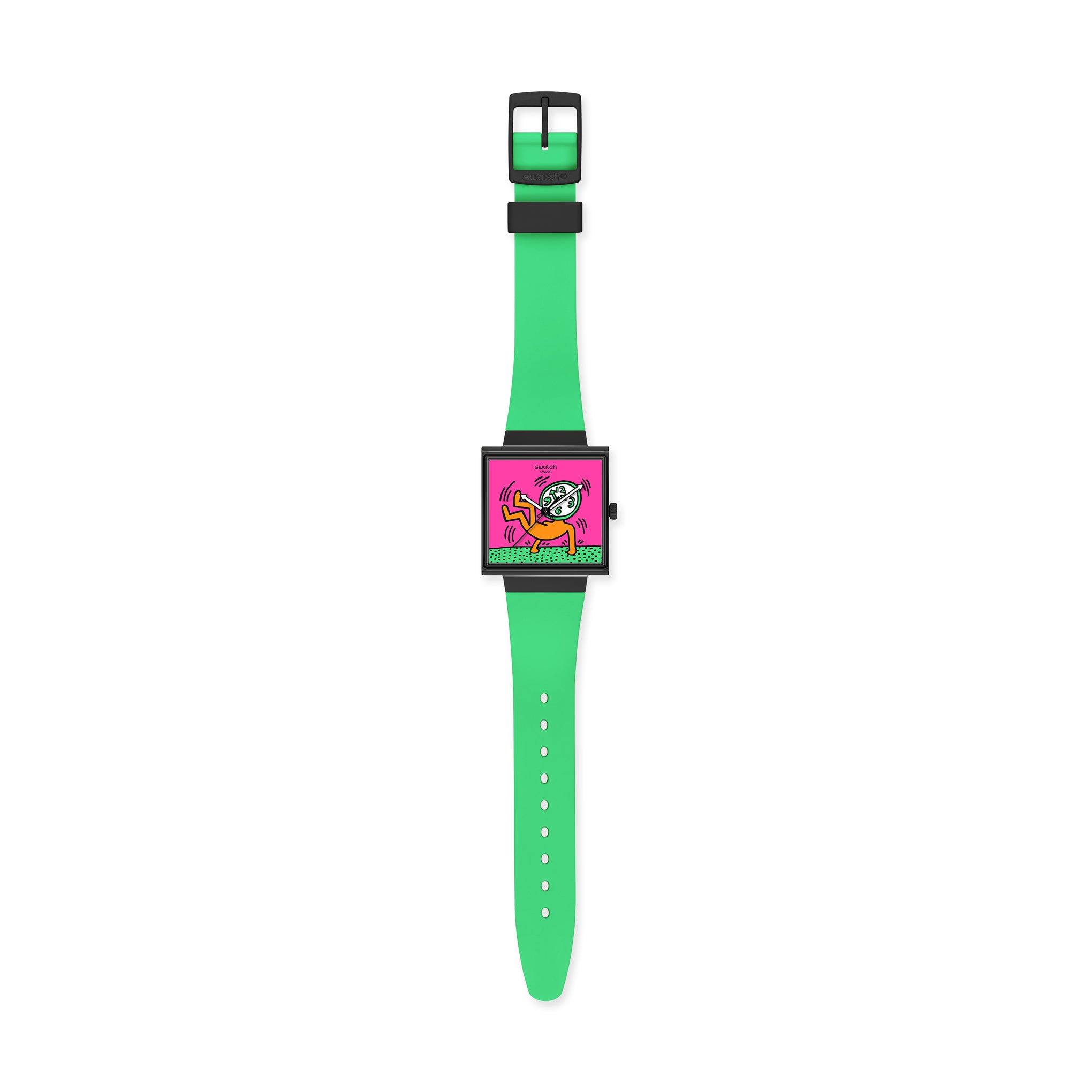 Swatch Keith Haring Breaks Off Watch - Image 3