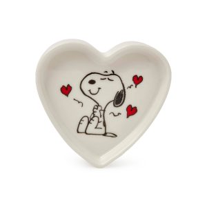 Peanuts Stoneware Dish - Love