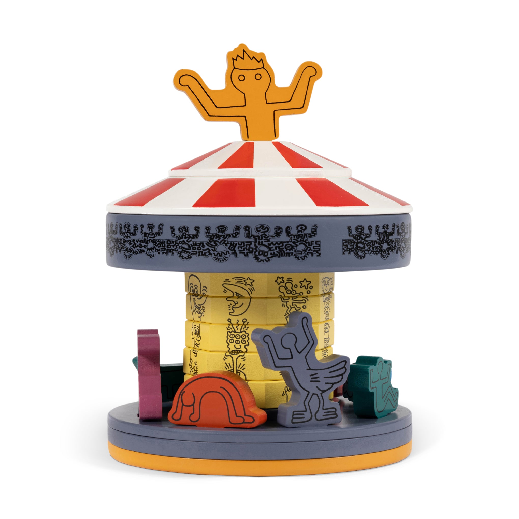 Luna Luna Keith Haring Carousel Toy - Image 3