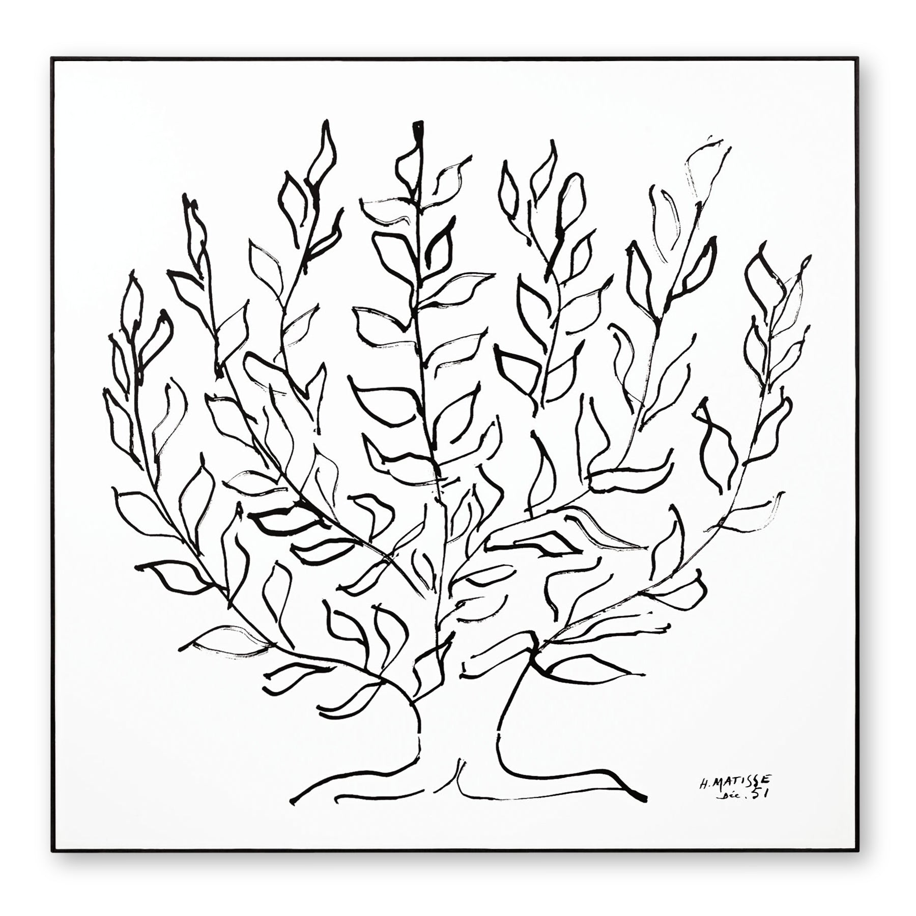 Matisse: Le Platane Framed Print