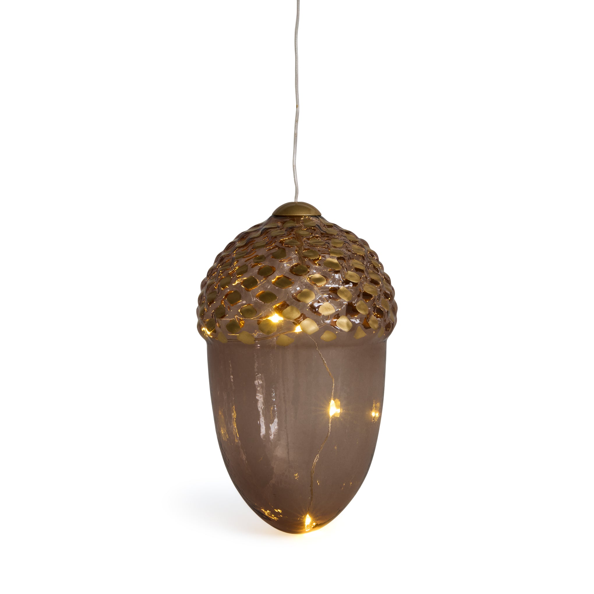 LED Acorn Holiday Ornament