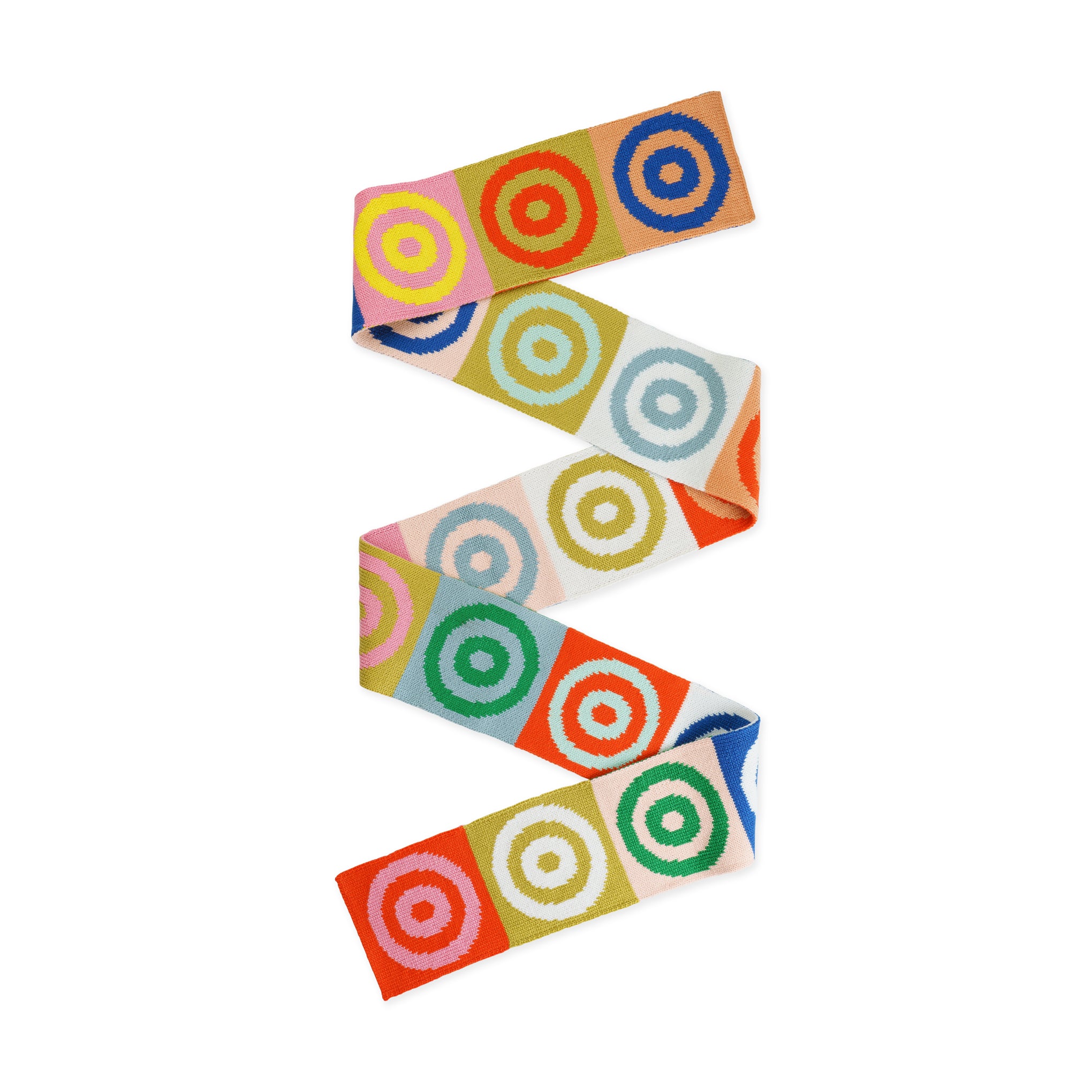 Verloop Skinny Rotate Circles Scarf - Image 3