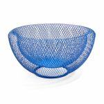 Wire Mesh Bowls - Blue